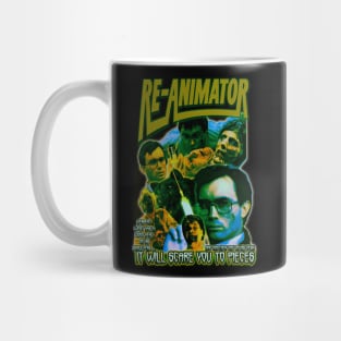 RE-ANIMATOR. (1985) Retro Cult Horror. T-Shirt (Version 2) Mug